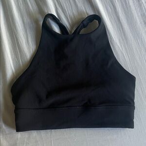 Lululemon High Neck Energy Bra ribbed